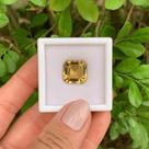 Citrino Asscher 9,21ct