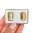 Citrino Baguete Millenium Par 33,64ct