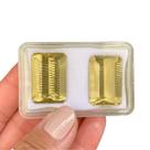 Citrino Baguete Millenium Par 45,03ct