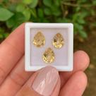Citrino Gota SET 4,13ct