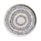 CJ 06 PRATOS SOBREMESA BIO STONEWARE PRIMITIVA 1ª LINHA PORTO BRASIL