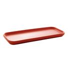 Cj.2 Travessas de Porcelana Nordica Vermelho Matt 31x13x3cm