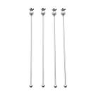CJ 4 MISTURADORES ZAMAC P/DRINK ABACAXI 19cm