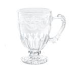 CJ 6 Canecas Cappuccino de Cristal Ecológico Imperial 190ml