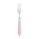 CJ 6 Garfos P/ Mesa de Aço Inox C/ Cabo de Plástico Mother Pearl Rosa 21cm - Lyor CJ 6 Garfos P/ Mesa de Aço Inox C/ Cabo de Plástico Mother Pearl Rosa 21cm - Lyor