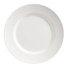 CJ 6 Pratos Raso Branco Relevo Split White Alleanza Ceramica CJ 6 Pratos Raso Branco Relevo Split White Alleanza Ceramica