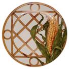 Cj.6 Pratos Rasos de Cerâmica Corn/Milho 27cm Scalla