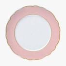 Cj.6 Pratos Rasos Porcelana Versa Royal Rose 28cm Germer