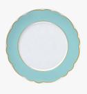 Cj.6 Pratos Rasos Porcelana Versa Royal Tiffany 28cm Germer