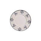 Cj.6 Pratos Sobremesa Cerâmica Coral Netuno 20cm Scalla
