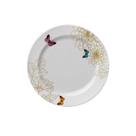 Cj.6 Pratos Sobremesa em Porcelana Borboletas Milão 22cm Germer