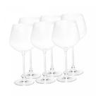 CJ 6 Taças Cristal Ecologico Livre de Chumbo P/Vinho Tinto Columbia 640ML