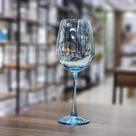 Cj.6 Taças p/Vinho de Vidro Azul 455ml Linha Desire