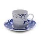 CJ 6 XICARAS CAFE EM PORCELANA LIMOGES ALLEGRO C/PIRES 120ml