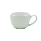 CJ 6 XICARAS CAFE PORCELANA CANDY VERDE 90ml