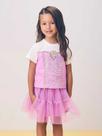 Cj blusa e saia rapunzel momi