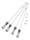 Cj Com 4 Varetas De Suspensão BRASTEMP CONSUL W10764578 Amortecedor