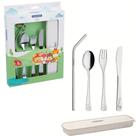 Cj Infantil de Talheres Tramontina, Inox, 5 Peças