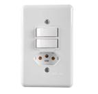 Cj Int 2 Tc Simp +1 Tom Fixa Emb Bip 2P+T 10a 250v - Safira Cj Int 2 Tc Simp +1 Tom Fixa Emb Bip 2P+T 10a 250v - Safira