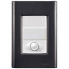 Cj Interruptor Paralelo + Dimmer Ajustável Giz Grafite Tramontina Completo Pronto Tramontina