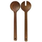 Cj para Salada 2 Pcs Madeira Acácia Servir com Elegância