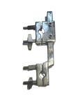 Clamp Duplo Para Bateria Percussão Cromado Holder