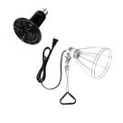 Clamp Lamp Light Simple Deluxe com gaiola de aço para répteis Clamp Lamp Light Simple Deluxe com gaiola de aço para répteis