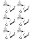 Clamp Lamp Light Socket Simple Deluxe com refletor de 8,5 polegadas
