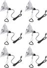 Clamp Lamp Light Socket Simple Deluxe com refletor de 8,5 polegadas