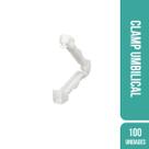 Clamp umbilical descartável estéril (kit c/100) - kolplast