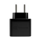 Clamper Pocket 2 Pinos 10a Protetor Raios Surtos LCF Preto