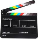 Claquete de Cinema Profissional Preta