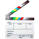 Claquete Profissional Acrílico C/ Imã 30x24,5 Cinema - GT6052 Lorben