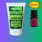 Clareador de Virilha, Cotovelos, Axilas 100g Produzido com insumos da Amazônia