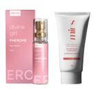 Clareador Virilha Axila HIdrata e Perfume Feromonio Feminino