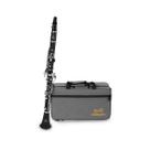 Clarinete Baquelite Em Bb Com 17 Chaves Prateadas - Dominante