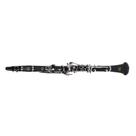Clarinete Dominante em Bb com 17 Chaves Kit Limpeza e Semicase