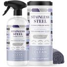 Cleaner and Polish Bundle Therapy em aço inoxidável