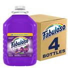 Cleaner Fabuloso 128ml de lavanda concentrada, pacote com 4
