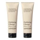 Cleanser Loved01, esfoliante facial e corporal John Legend, pacote com 2 unidades