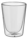 CLEAR COPO ÁGUA 10x8x8cm 280ml BOROSILICATO TRANSPARENTEARENTE PAREDE DUPLA
