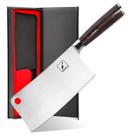 Cleaver Knife imarku 18cm Meat Cleaver SUS440A em aço inoxidável