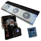 Climatizador adega planejada 4 m3 220v - kit temperatura