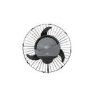 Climatizador de Parede Goar Atenas 60cm 1370 RPM 3 Hélices 230W Preto 220V - ATP012 Climatizador de Parede Goar Atenas 60cm 1370 RPM 3 Hélices 230W Preto 220V - ATP012