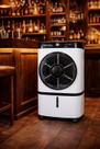 Climatizador Evaporativo Cli09 Ventisol 9 Litros Gelo Filtro Colmeia Portátil Silencioso 65w Para Quartos, Escritórios, Lojas E Clima Seco Branco 127v