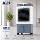 Climatizador Evaporativo JGM 30 Litros 220V Portátil Ventila e Resfria Ambientes