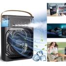Climatizador Umidificador Suawin Mini Ventilador Preto Climatizador Umidificador Suawin Mini Ventilador Preto
