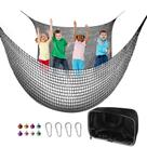 Climbing Cargo Net Toriexon 2 x 3 m com bolsa de armazenamento Kids Outdoor
