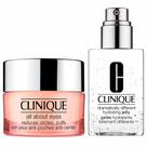 Clinique Gel Hidratante Facial Dramatically + Tratamento para Olhos All About Eyes Kit Presenteável