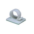 Clip Base Fixadora Abraçadeira Autoadesivo 9mm - 200pçs Clip Base Fixadora Abraçadeira Autoadesivo 9mm - 200pçs